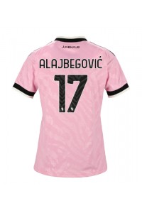 Juventus Kerim Alajbegovic #17 Fotballdrakt Borte Klær Dame 2026-27 Korte ermer